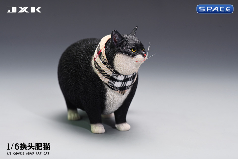 1/6 Scale Fat Cat with changeable Head (black)