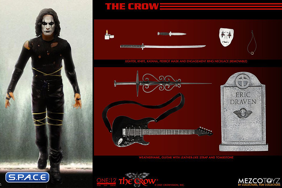 1/12 Scale Eric Draven One:12 Collective (The Crow)