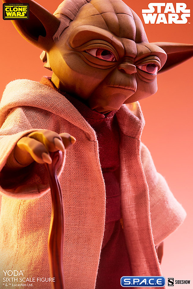 1/6 Scale Yoda (Star Wars - The Clone Wars)