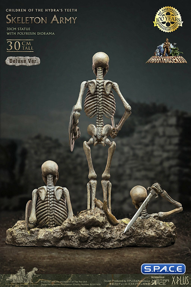 Skeleton Army Children of the Hydras Teeth Statue Deluxe Version (Jason and the Argonauts)