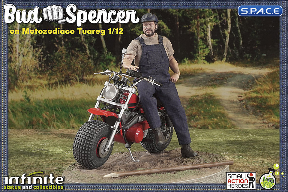 1/12 Scale Bud Spencer on Tuareg Small Action Heroes (Watch Out, Were Mad)