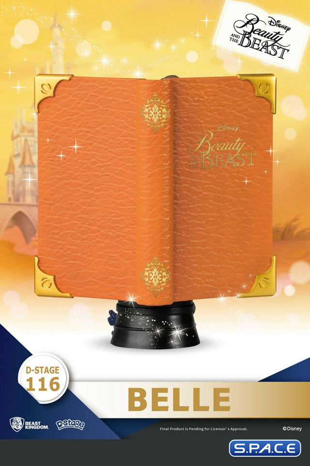 Belle Story Book Diorama Stage 116 (Beauty and the Beast)