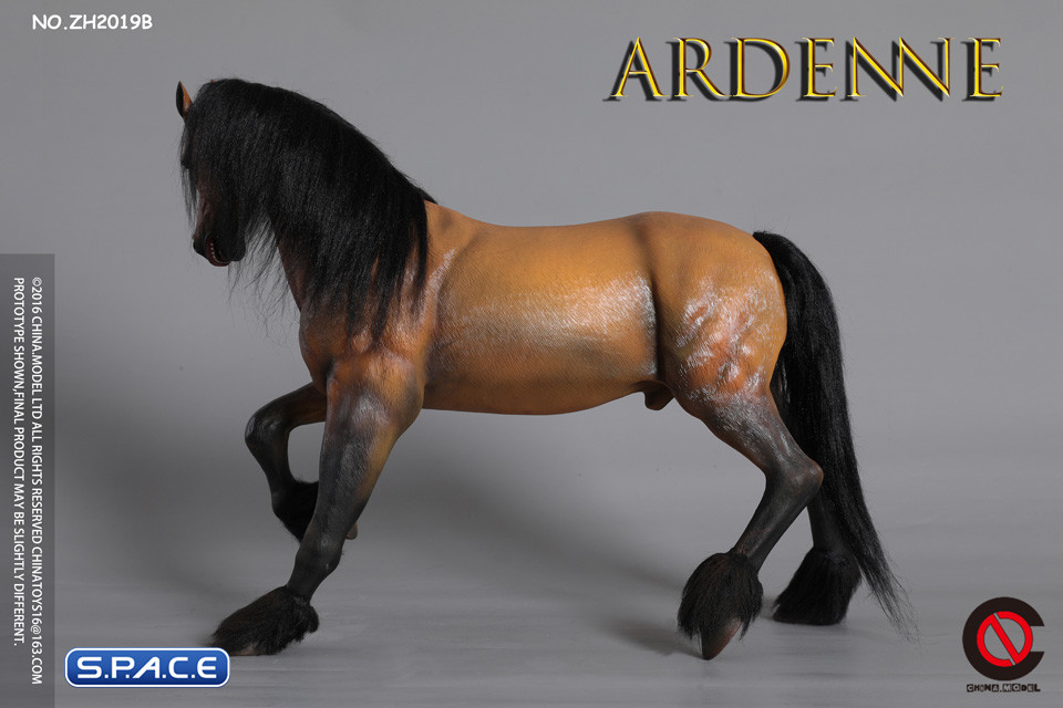 1/6 Scale Ardenne Horse (brown)