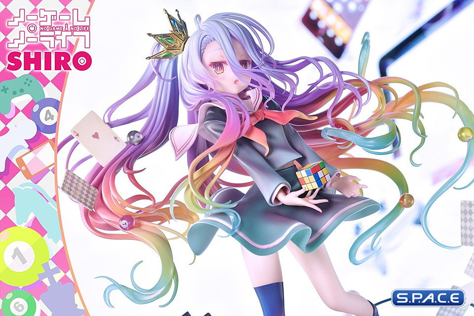 1/7 Scale Shiro Prisma Wing PVC Statue (No Game No Life)