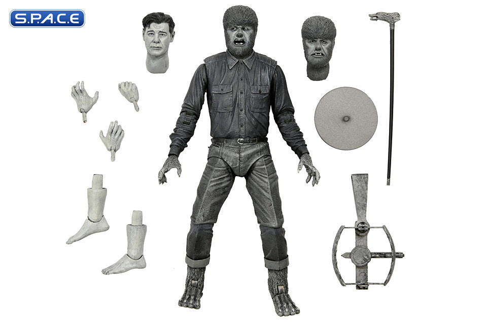 Ultimate Wolf Man - black & white version (Universal Monsters)