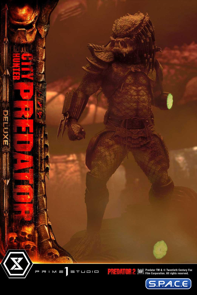 1/3 Scale City Hunter Predator Deluxe Museum Masterline Statue - Bonus Version (Predator 2)