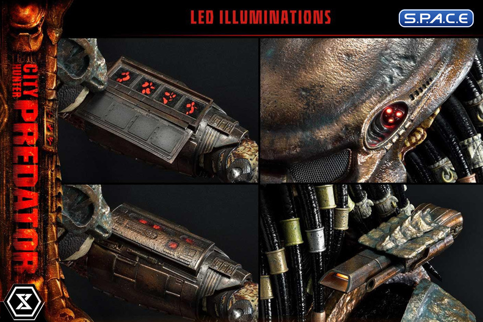 1/3 Scale City Hunter Predator Deluxe Museum Masterline Statue - Bonus Version (Predator 2)