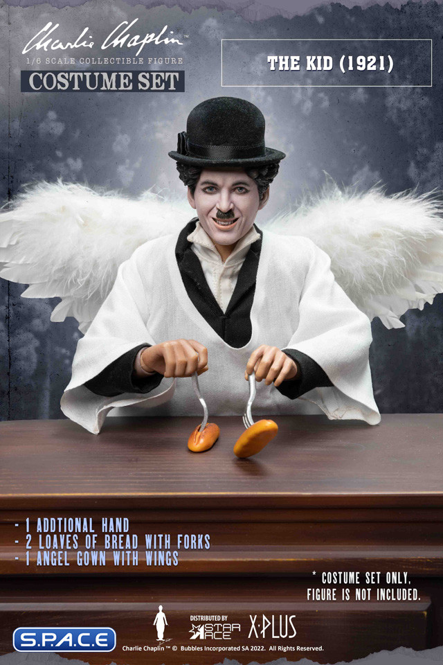 1/6 Scale Charlie Chaplin Angel Set (The Kid)