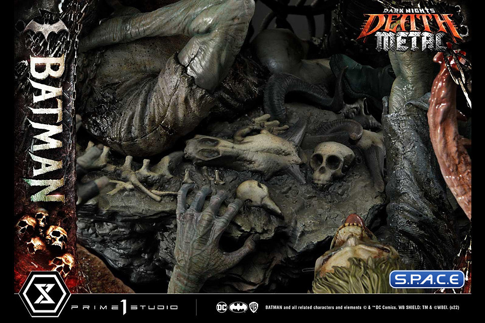 1/3 Scale Death Metal Batman Museum Masterline Statue (Dark Knights: Metal)