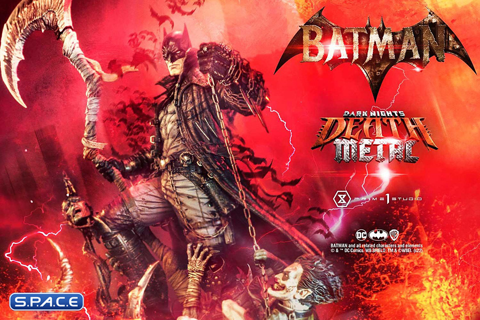 1/3 Scale Death Metal Batman Museum Masterline Statue (Dark Knights: Metal)
