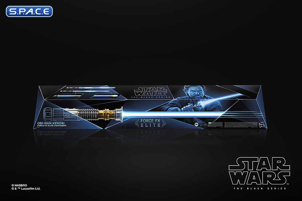 Obi-Wan Kenobi Force FX Elite Lightsaber (Star Wars - The Black Series)