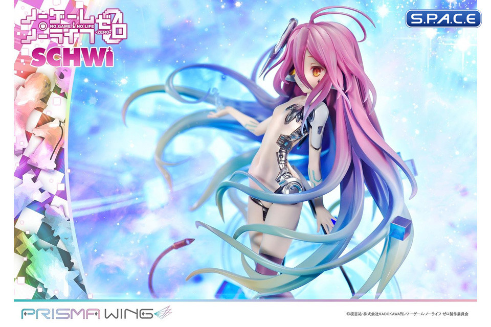 1/7 Scale Schwi Prisma Wing PVC Statue (No Game No Life Zero)