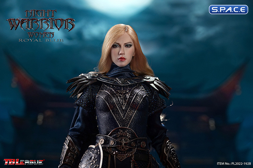 1/6 Scale Royal Blue Night Warrior Woman