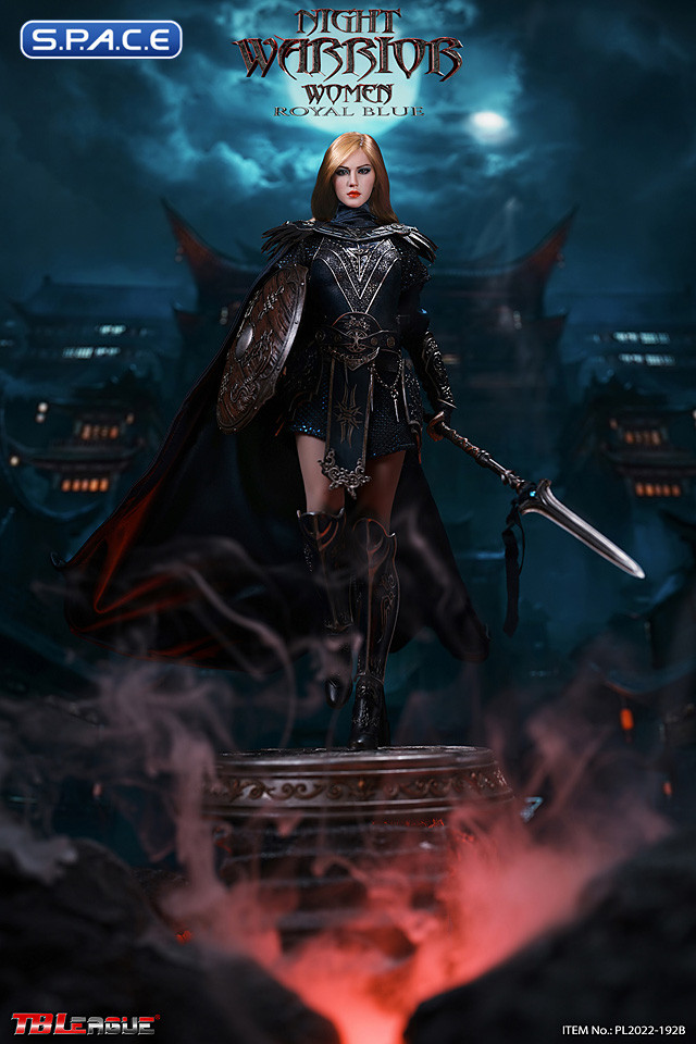 1/6 Scale Royal Blue Night Warrior Woman