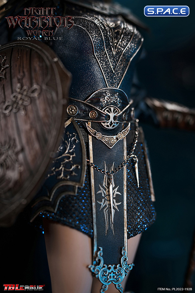 1/6 Scale Royal Blue Night Warrior Woman