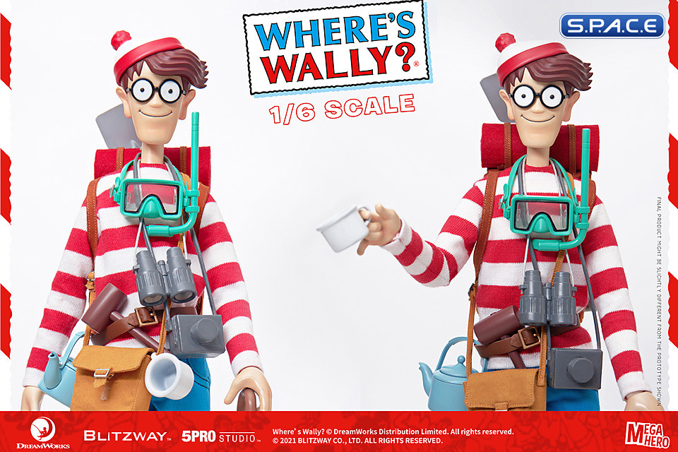 1/6 Scale Wally (Where's Wally?)