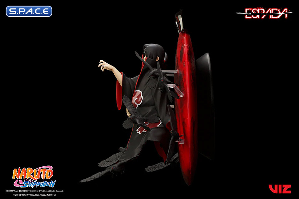 Itachi Uchiha Wall Statue (Naruto Shippuden)