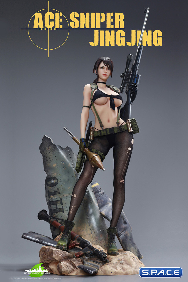 Ace Sniper Jing Jing Statue