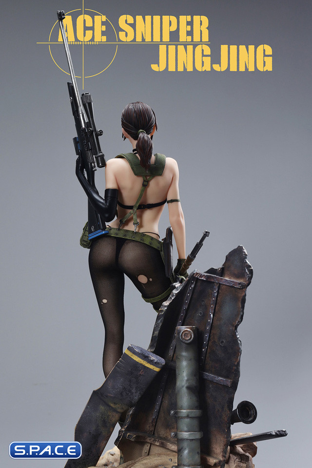 Ace Sniper Jing Jing Statue
