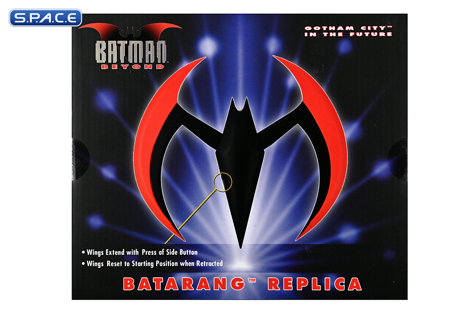 1:1 Batarang Life-Size Replica - Red Version (Batman Beyond)