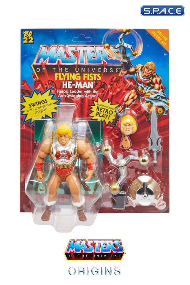 Deluxe Flying Fists He-Man (MOTU Origins)