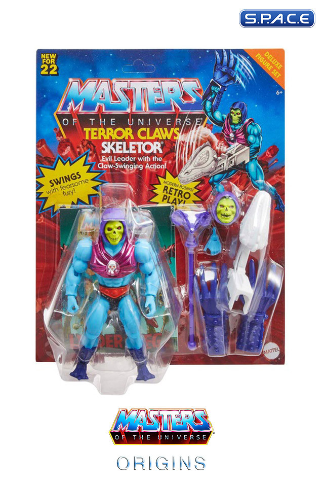 Deluxe Terror Claws Skeletor (MOTU Origins)