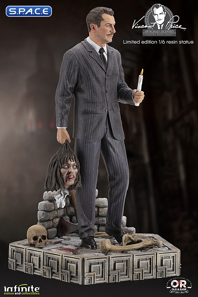Vincent Price Old & Rare Statue (House on Haunted Hill)