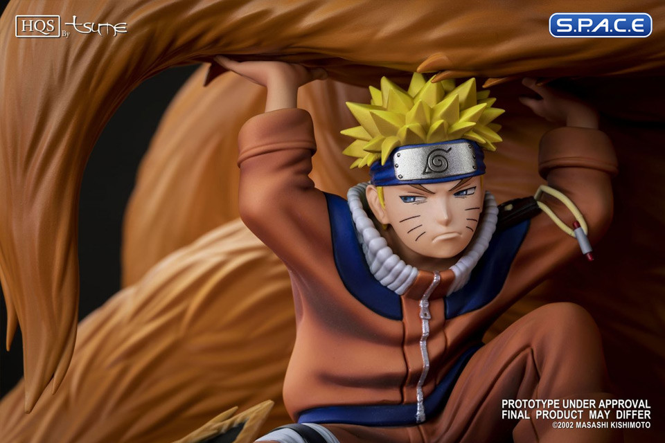 Naruto & Kyubi - Linked by the seal HQS Statue (Naruto)