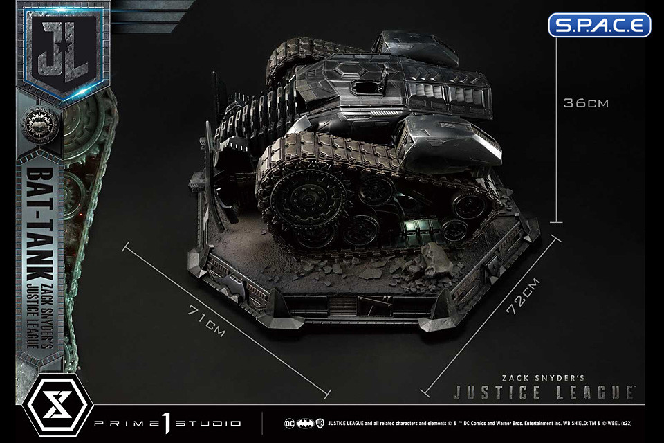 Bat-Tank Museum Masterline Statue (Zack Snyders Justice League)