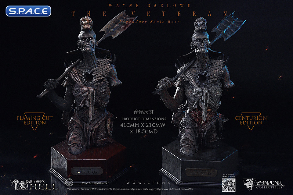 The Veteran Legendary Scale Bust - Centurion Edition