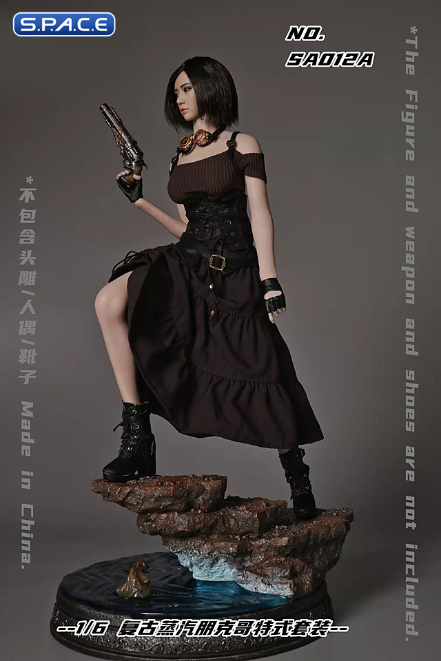 1/6 Scale Vintage female Steampunk Set Version A