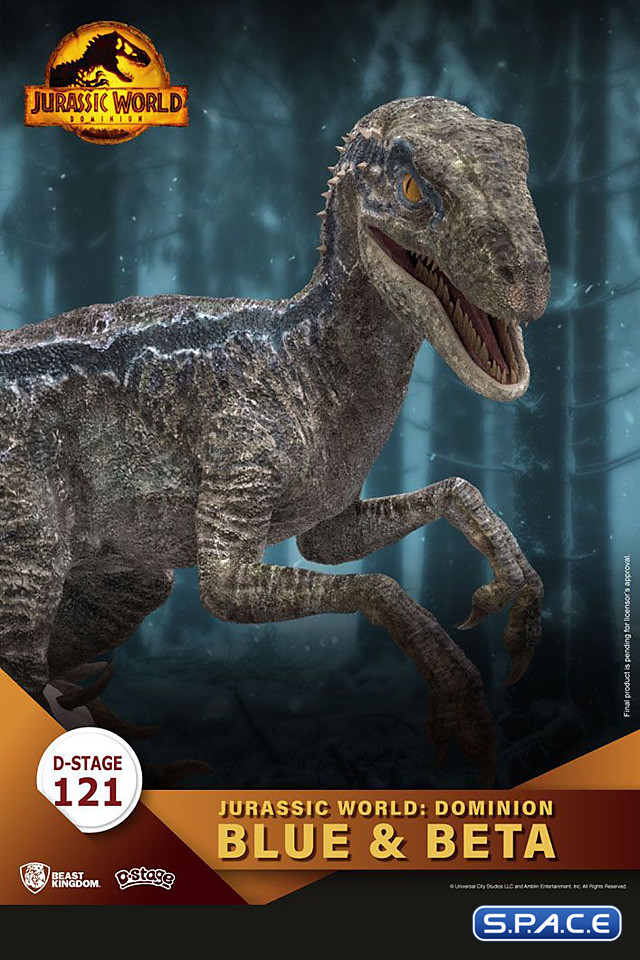 Blue & Beta Diorama Stage 121 (Jurassic World: Dominion)