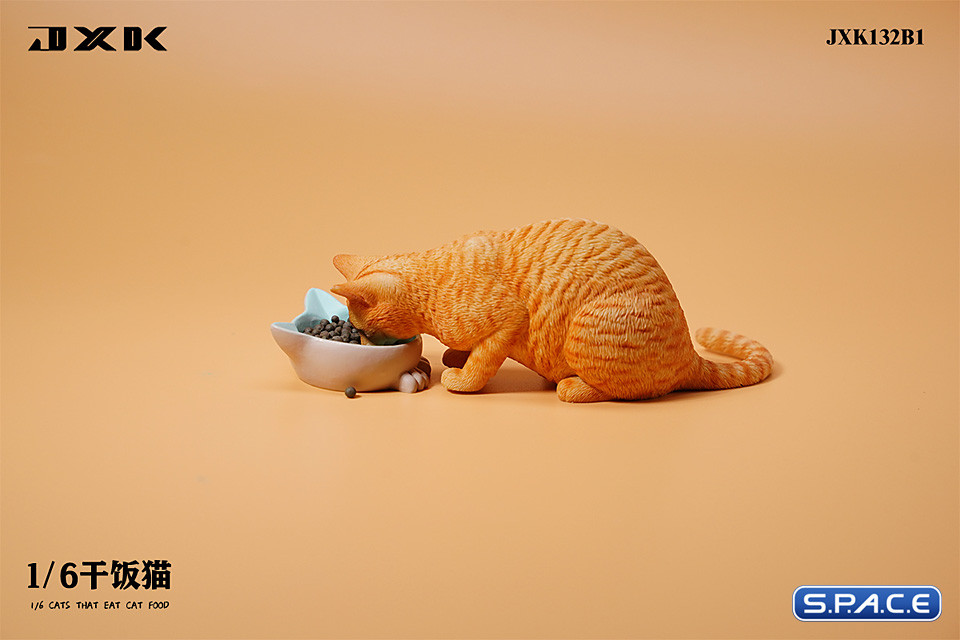 1/6 Scale eating Cat Version B (red)