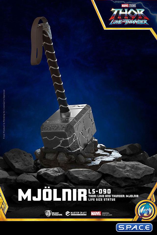 1:1 Mjolnir Life-Size Statue (Thor: Love and Thunder)