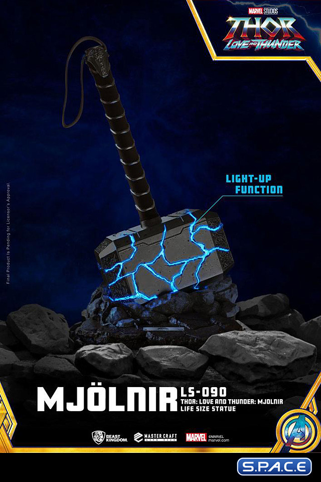 1:1 Mjolnir Life-Size Statue (Thor: Love and Thunder)