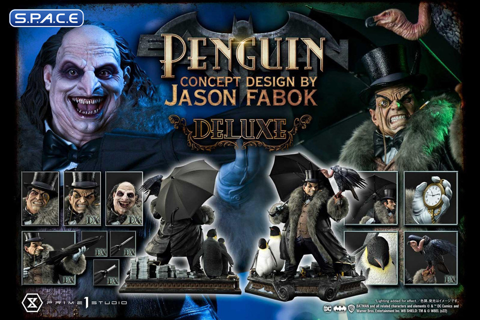 1/3 Scale Penguin �Concept by Jason Fabok� Deluxe Museum Masterline Statue - Bonus Version (DC Comics)