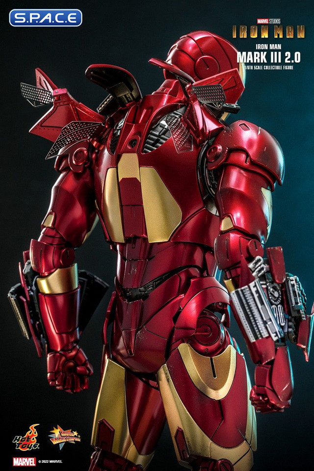 1/6 Scale Iron Man Mark III 2.0 Movie Masterpiece MMS664D48 Diecast Series (Iron Man)