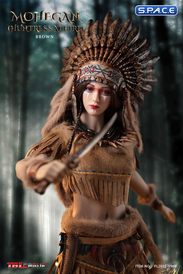 1/6 Scale Brown Mohegan Huntress Attire