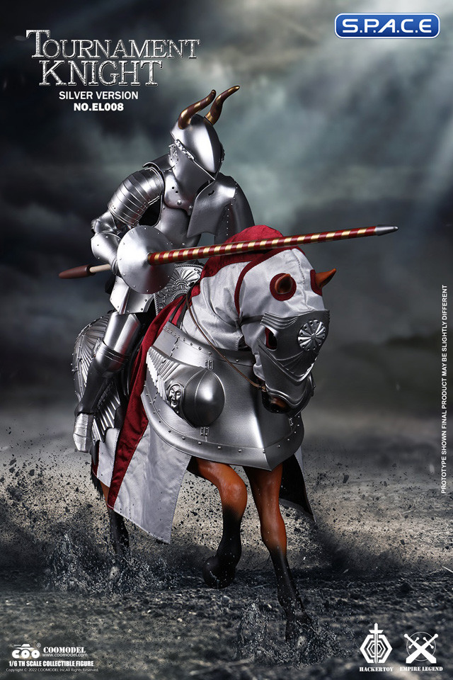1/6 Scale Tournament Knight - Silver Version (Empire Legend)