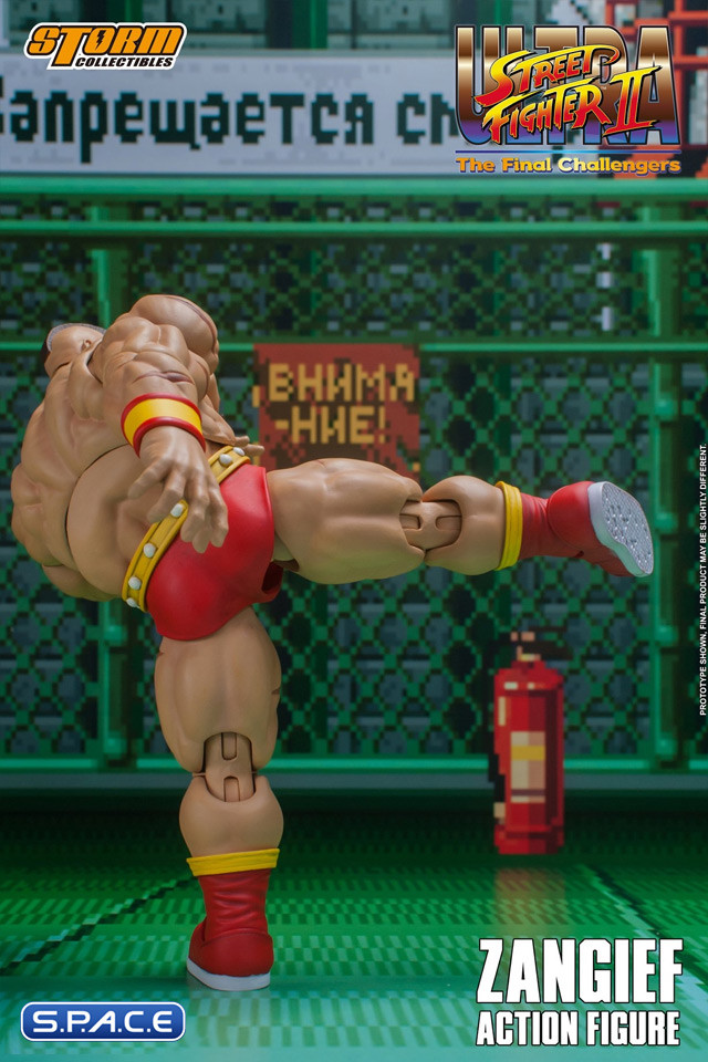 1/12 Scale Zangief (Ultra Street Fighter II: The Final Challengers)