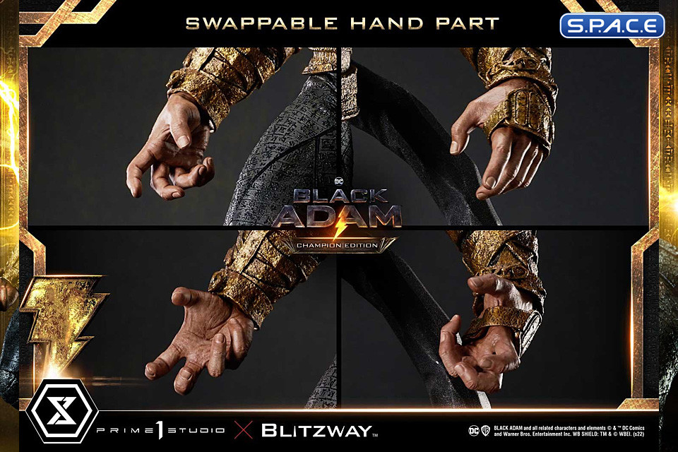 1/3 Scale Black Adam Museum Masterline Statue - Champion Edition (Black Adam)