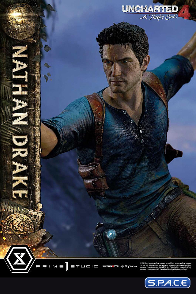 1/4 Scale Nathan Drake Ultimate Premium Masterline Statue (Uncharted 4: A Thiefs End)
