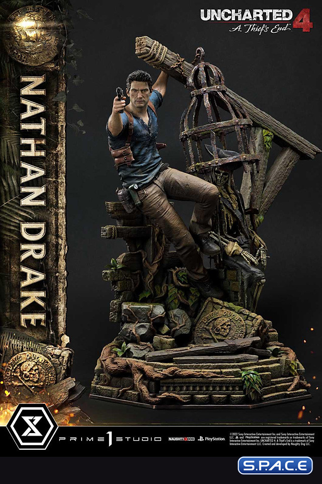 1/4 Scale Nathan Drake Ultimate Premium Masterline Statue (Uncharted 4: A Thiefs End)