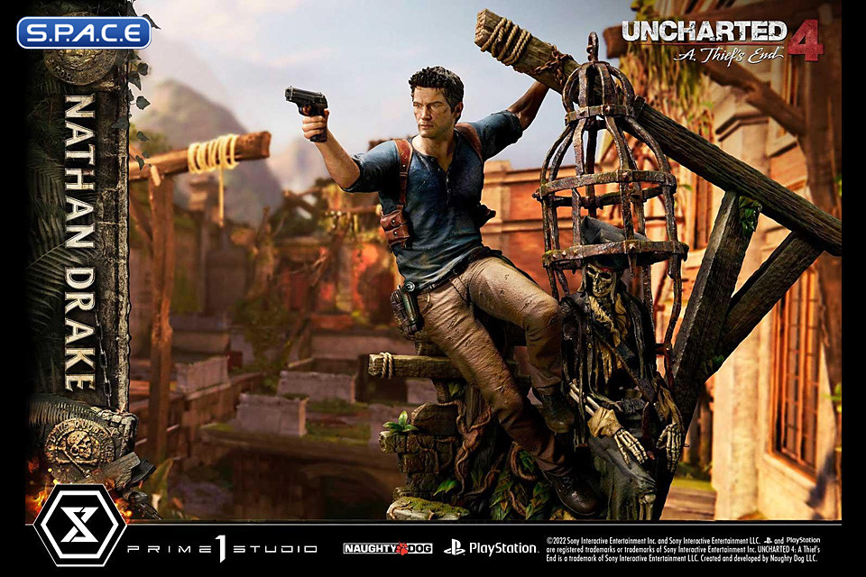 1/4 Scale Nathan Drake Ultimate Premium Masterline Statue (Uncharted 4: A Thiefs End)