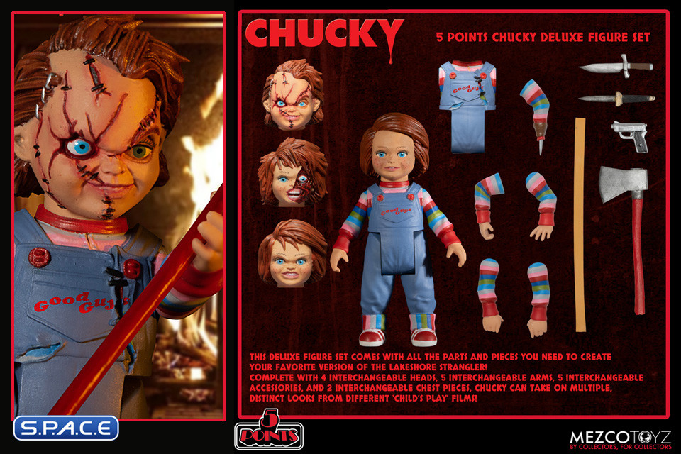 Chucky 5 Points Deluxe Box Set (Childs Play)
