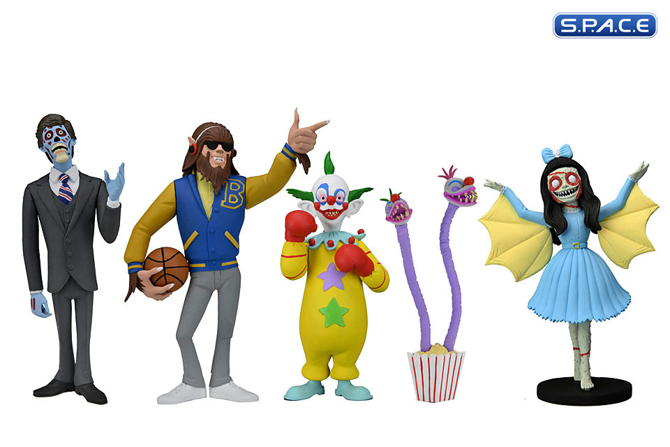 4er Komplettsatz: Toony Terrors Serie 7