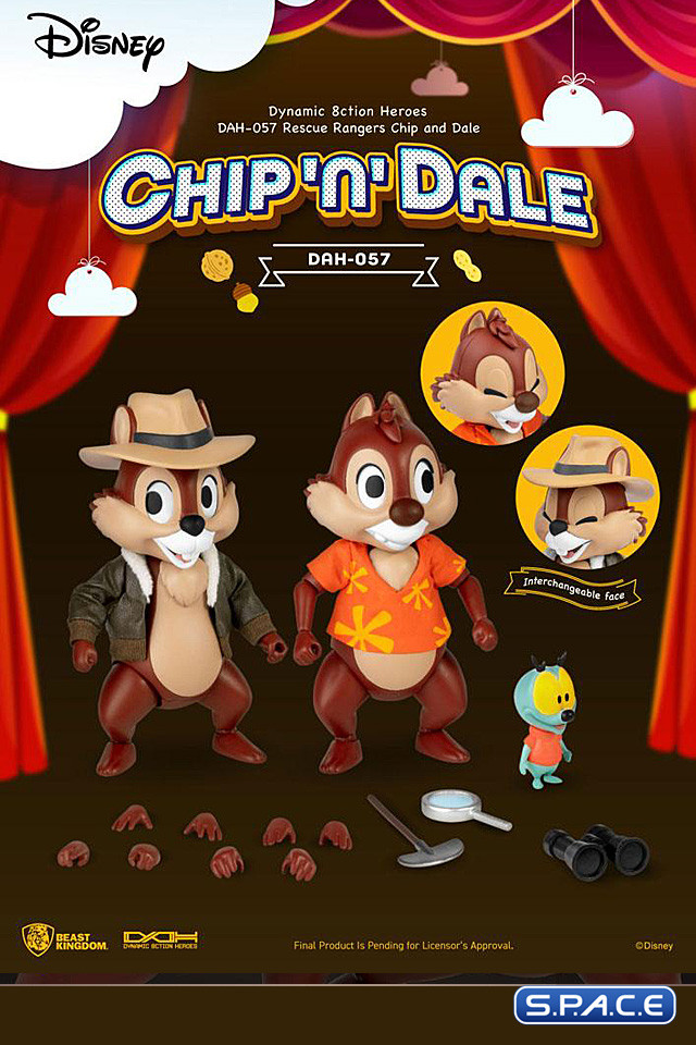 Chipn Dale Rescue Rangers Dynamic 8ction Heroes (Disney)