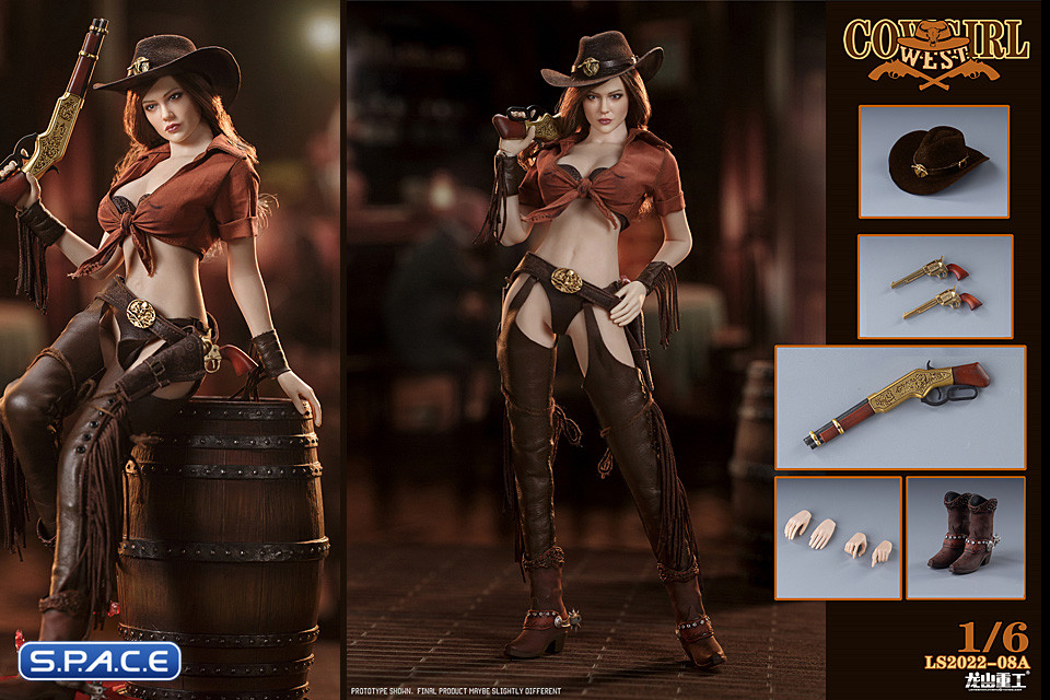 1/6 Scale Western Cowgirl Bounty Hunter Version A