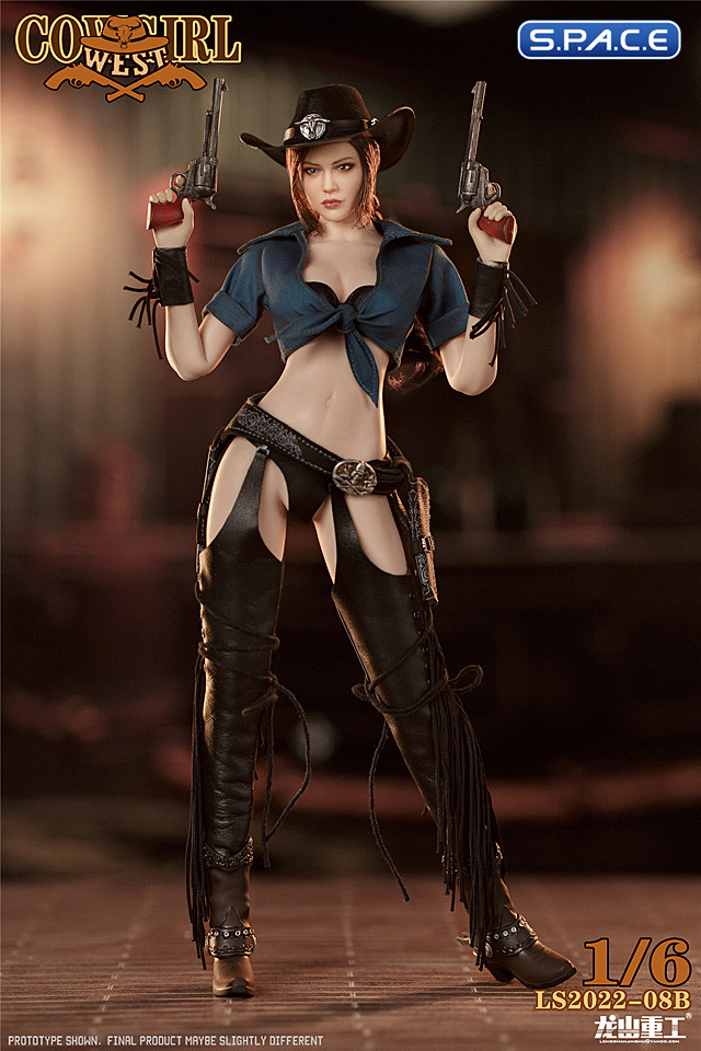 1/6 Scale Western Cowgirl Bounty Hunter Version B