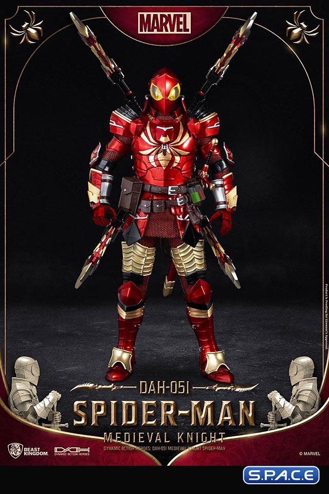 Medieval Knight Spider-Man Dynamic 8ction Heroes (Marvel)
